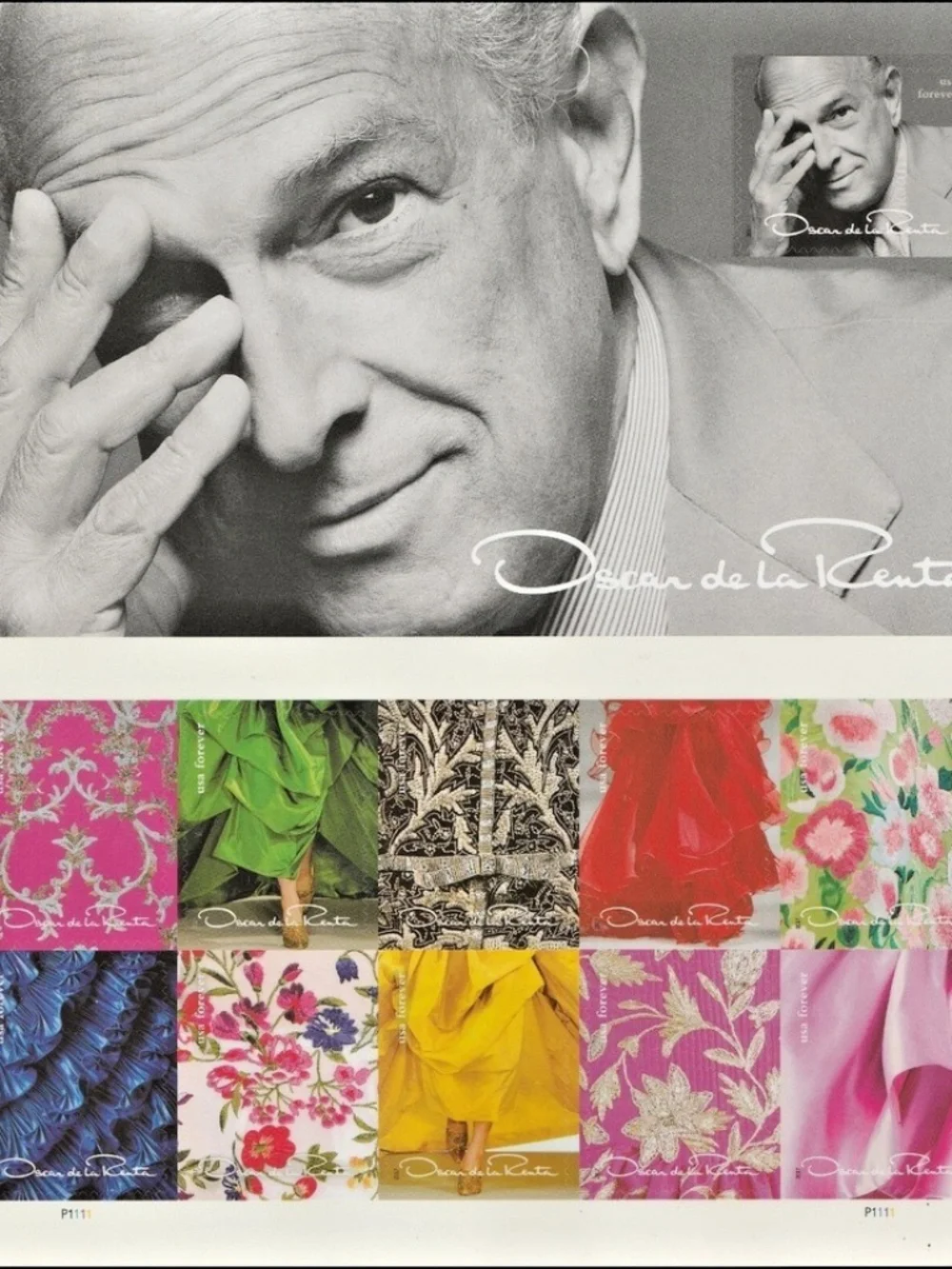 Oscar de la Renta 11 to sheet MNH DS 2017 #206414882780